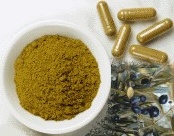 Olive Leaf Capsules, Powder